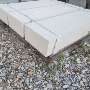 Custom Limestone Steps